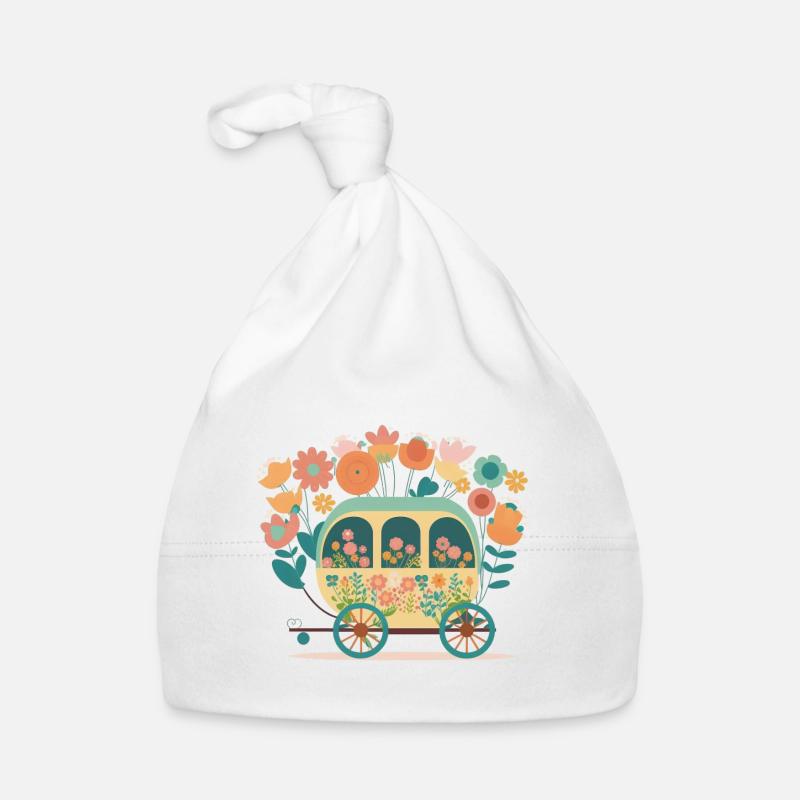 Le Carrosse de conte de fées 2 Bonnet bio Bébé
