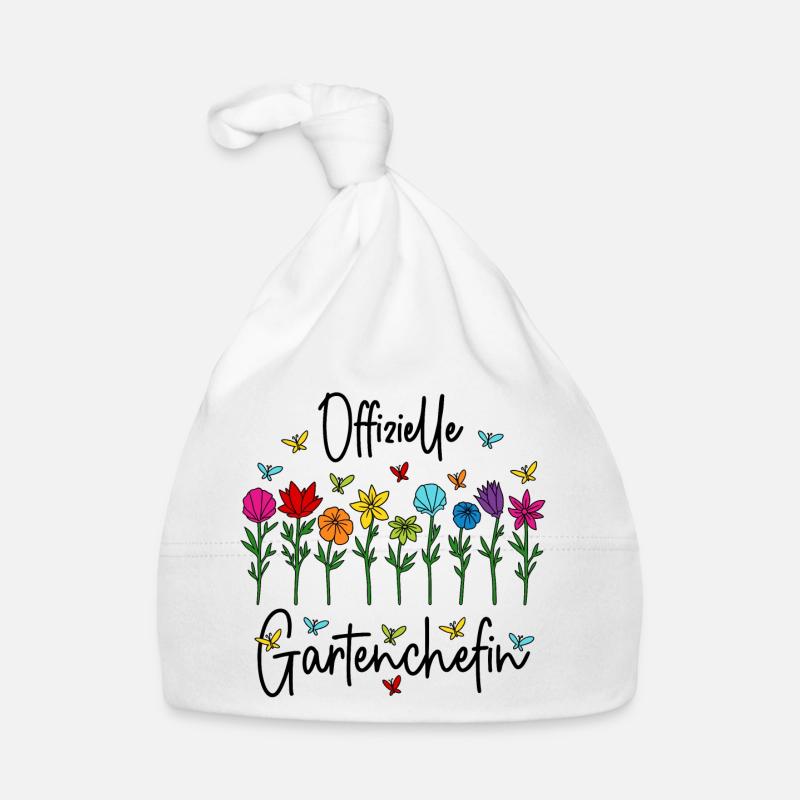 Garten Chefin Gartenarbeit Offizielle Gartenchefin Baby Bio-Mütze