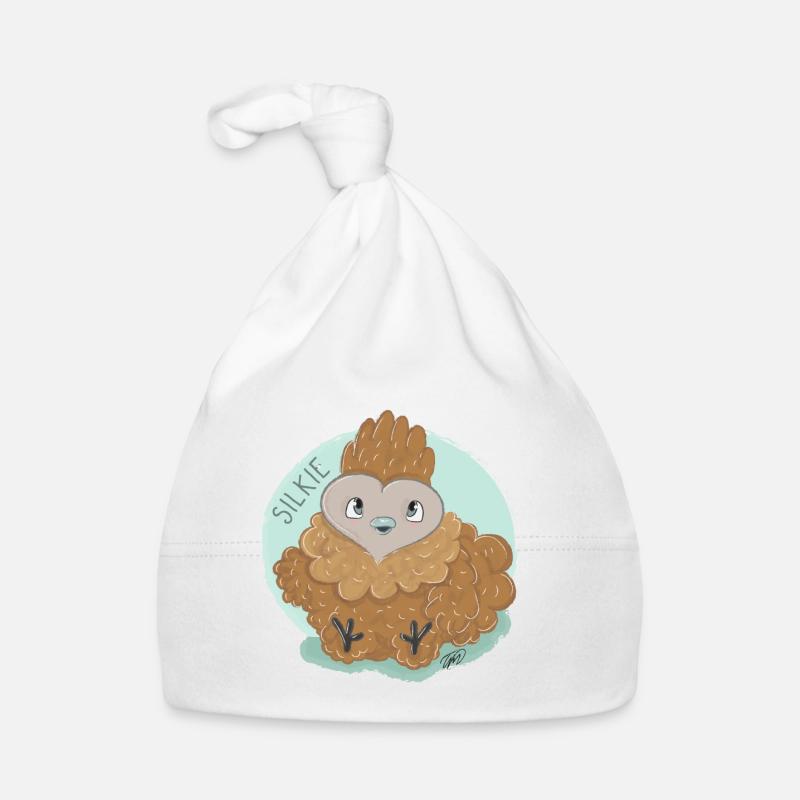 Silk Chicken Dumplings Organic Baby Cap