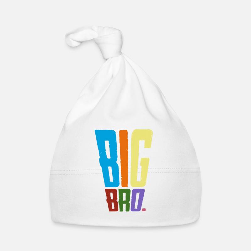 Großer Bruder BIG BRO. Baby Bio-Mütze