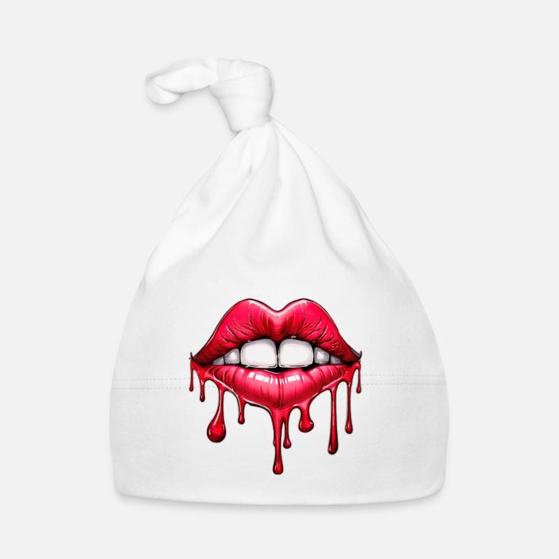 Lippen Baby Bio-Mütze