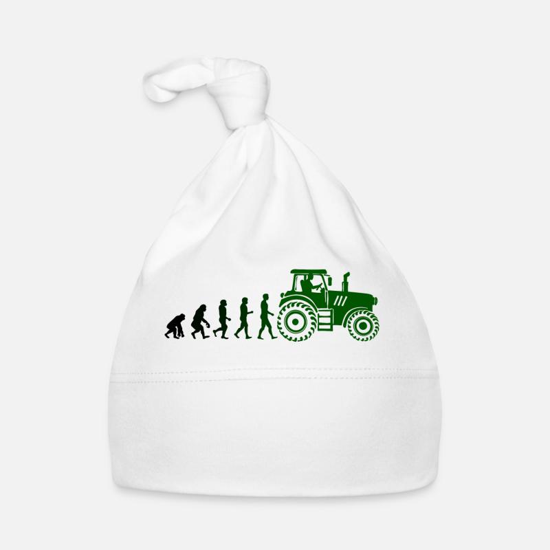 Commercial Vehicle Farmer Evolution Vehicle Tractor Organic Baby Cap