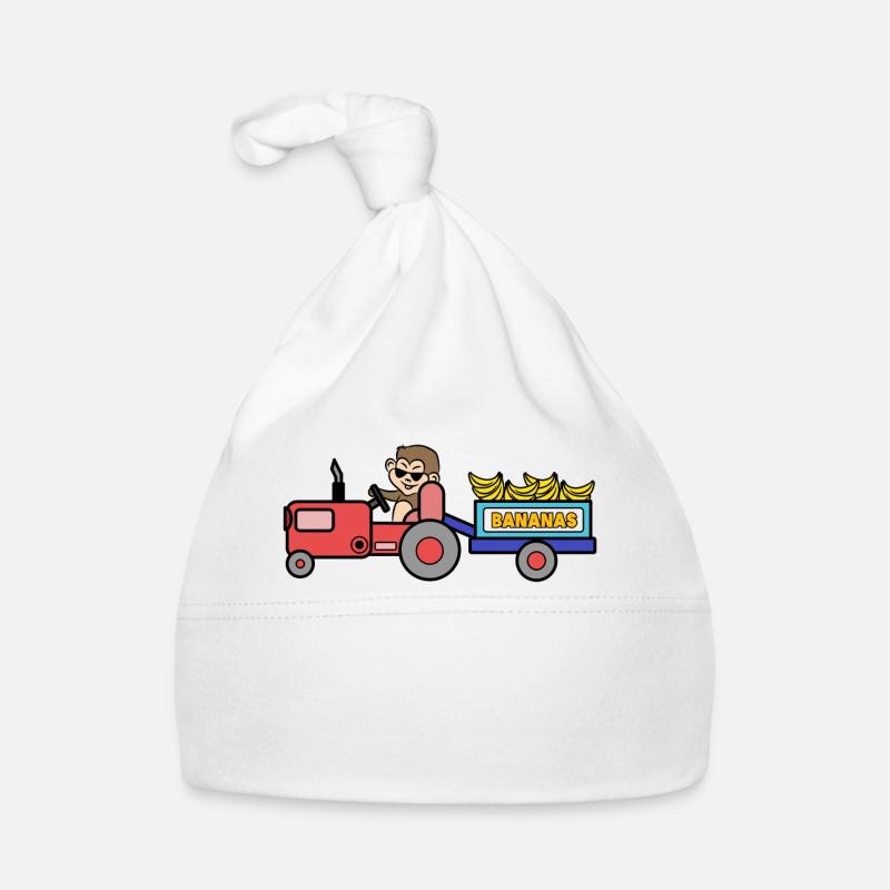 Landwirtschaft Traktor Biobauer Ackerbau Bauer Baby Bio-Mütze