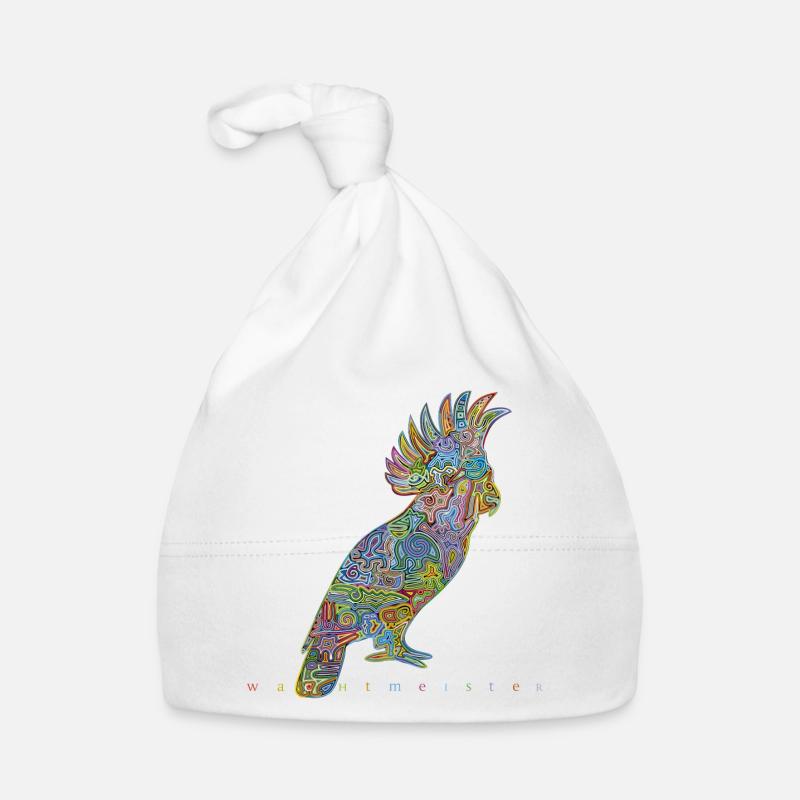 Rainforest bird Organic Baby Cap