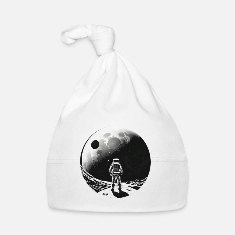 Astrotnaut sur la Lune Bonnet bio Bébé