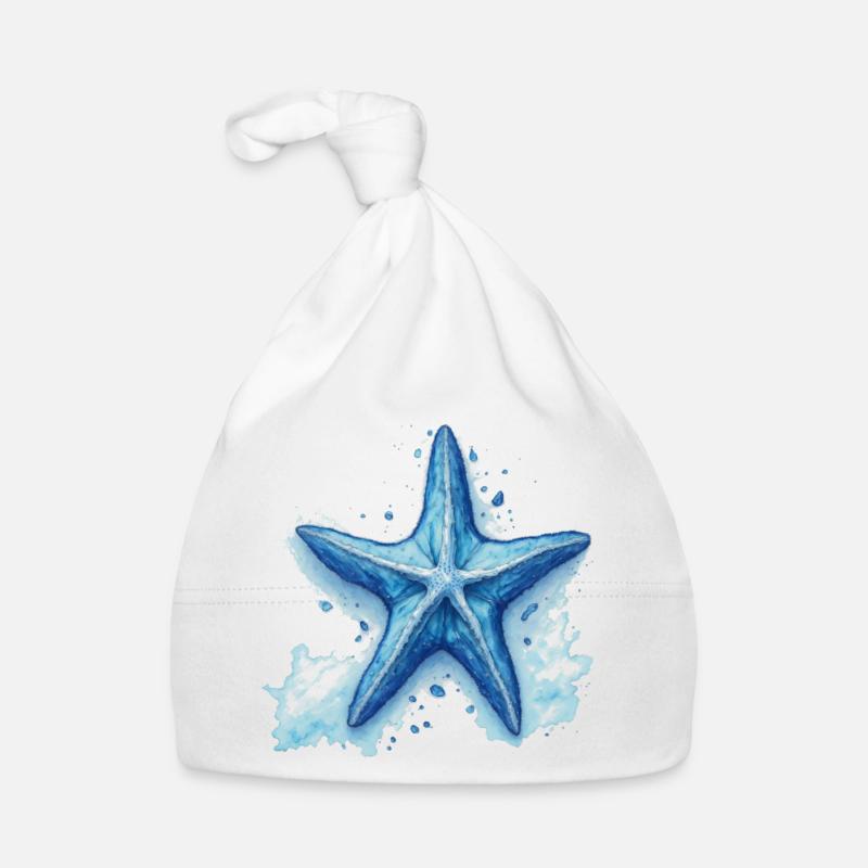 Étoile de mer Bonnet bio Bébé