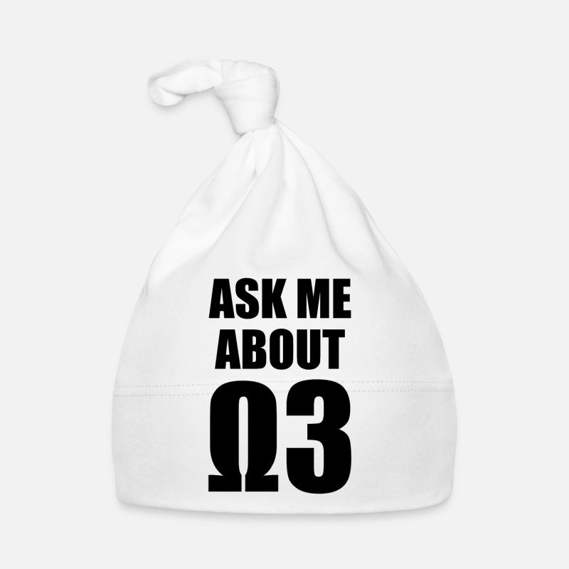 Ask Me About Omega 3 Organic Baby Cap