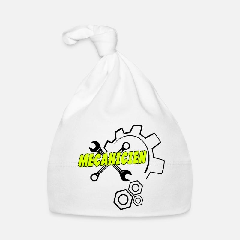 Mécanicien Bonnet bio Bébé