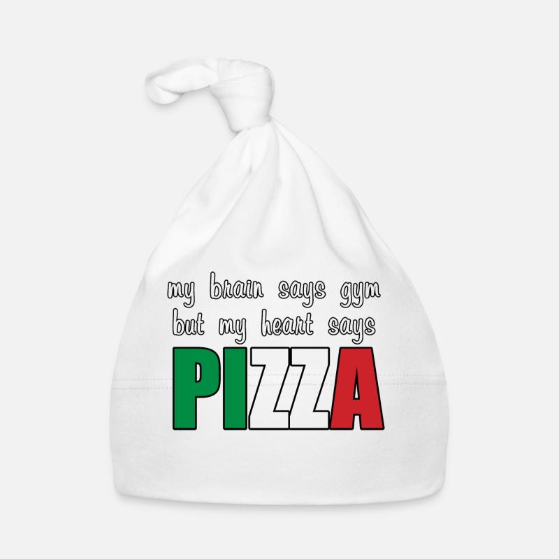 Mon cœur dit Pizza Bonnet bio Bébé