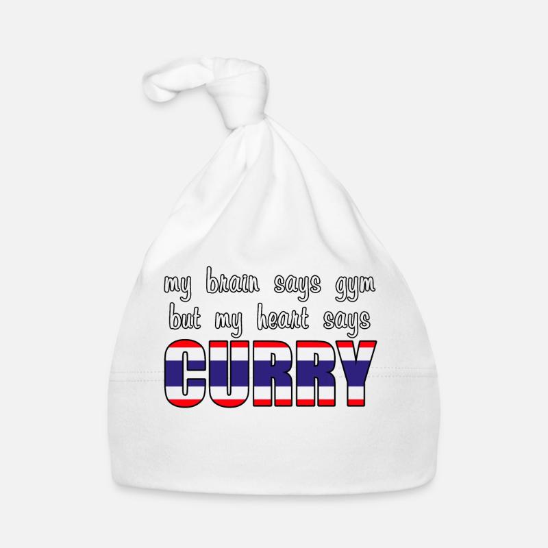Mon cœur dit Curry thaïlandais Bonnet bio Bébé