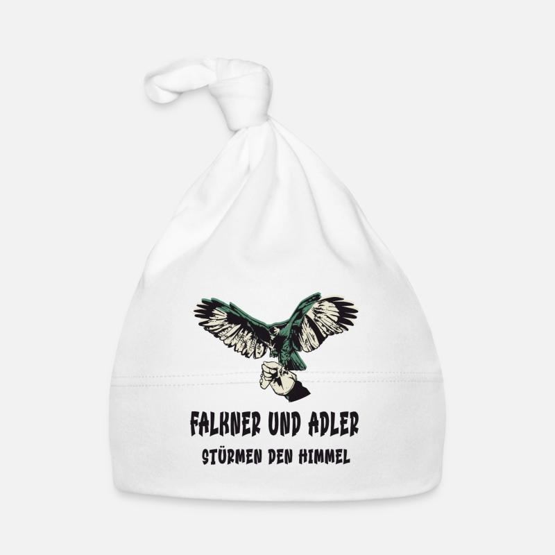Falknerei Adler Design Baby Bio-Mütze
