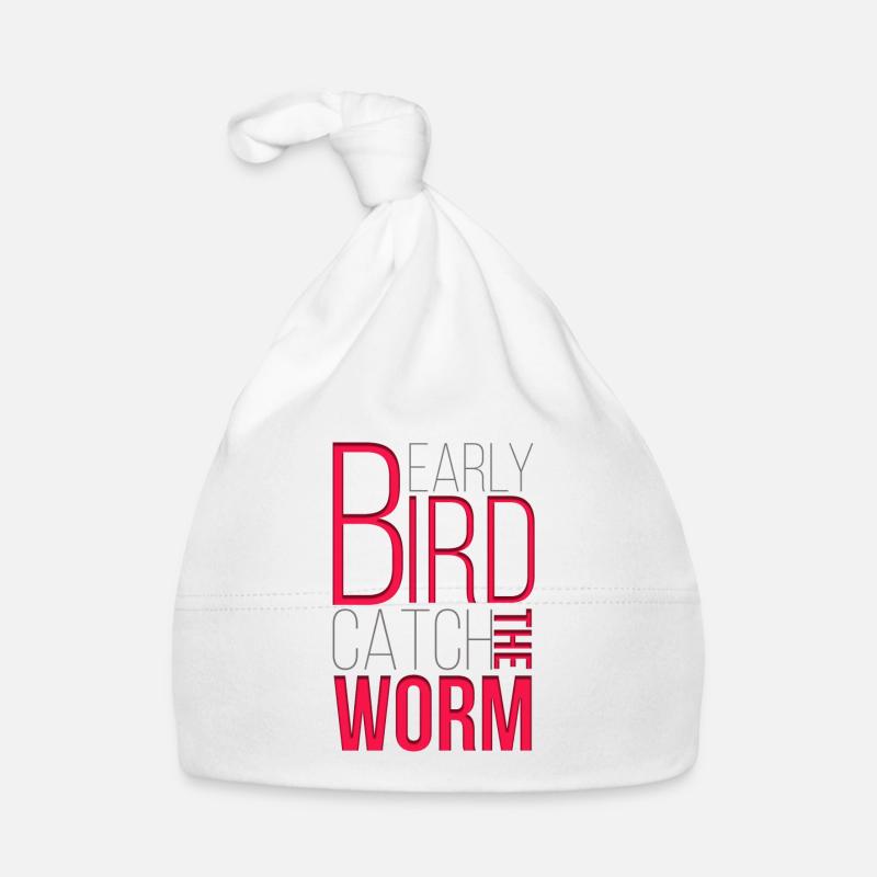 Lustig Früher Vogel Haustier Sittich Eule Geschenk Baby Bio-Mütze