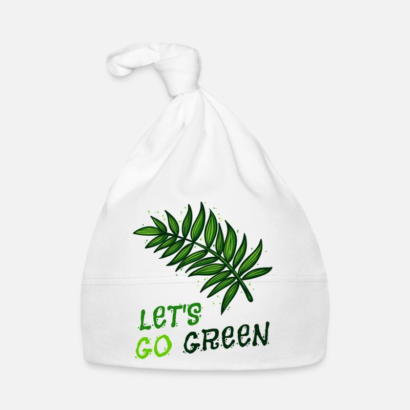 Environment Environmentalist Statement Eco-friendly Organic Baby Cap