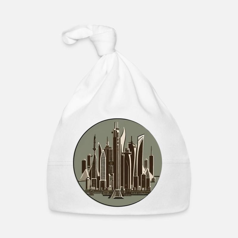 Gratte-ciel Bonnet bio Bébé