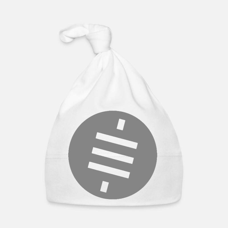 Bitcoin Crypto Symbole de Satoshi 21 Bonnet bio Bébé