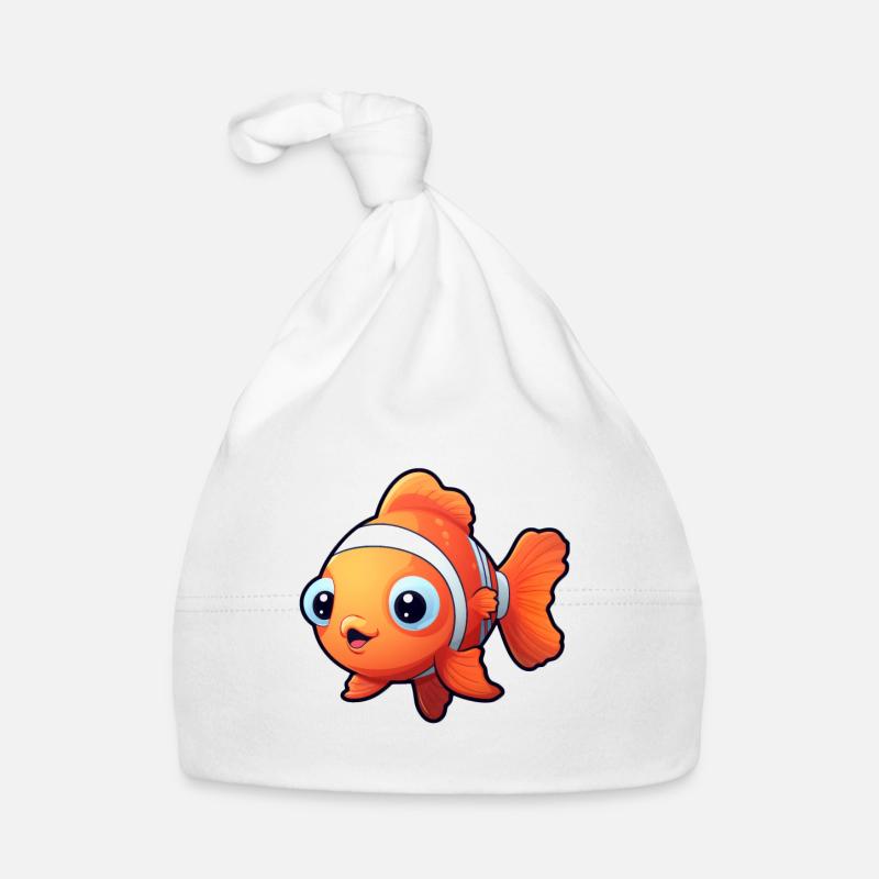 Clownfisch Baby Bio-Mütze