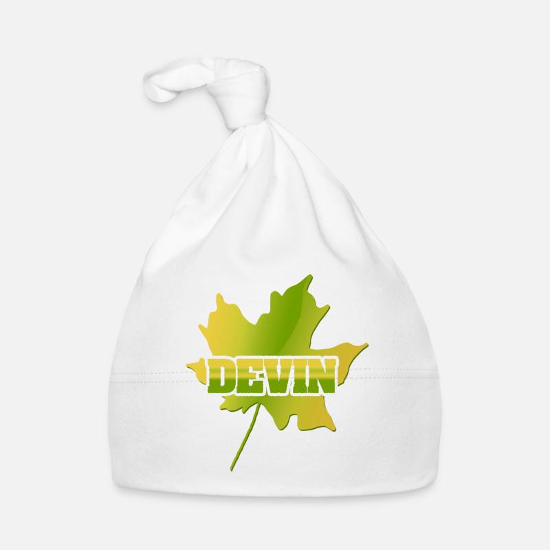 Maple Leaf Devin Organic Baby Cap