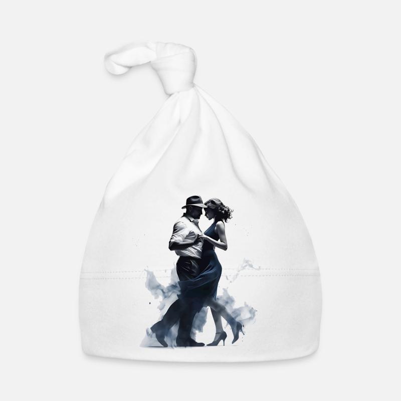 Dancing combines music, movement and emotions Organic Baby Cap