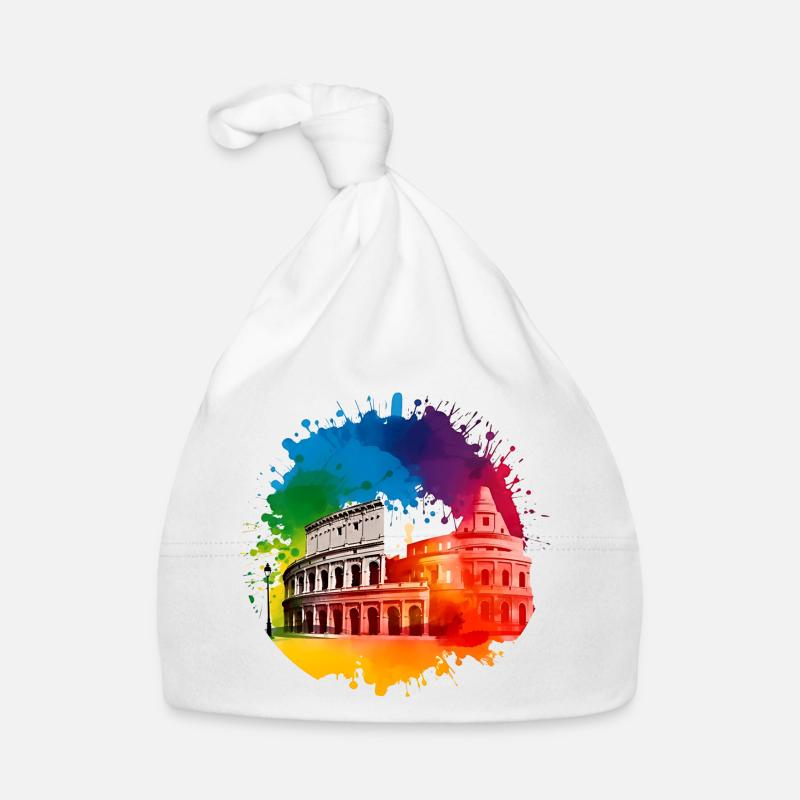 Rome is a must-see Organic Baby Cap