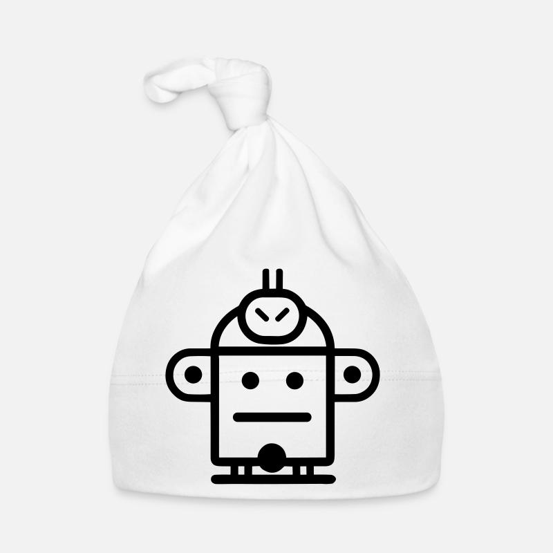 Piccolo robot Cappellino ecologico per neonato