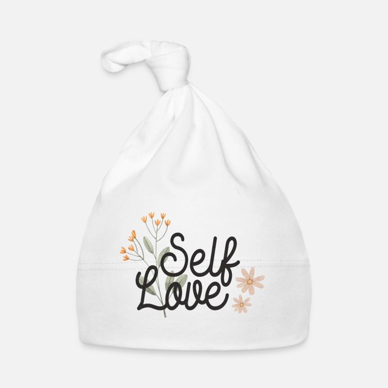 Selbstliebe Baby Bio-Mütze