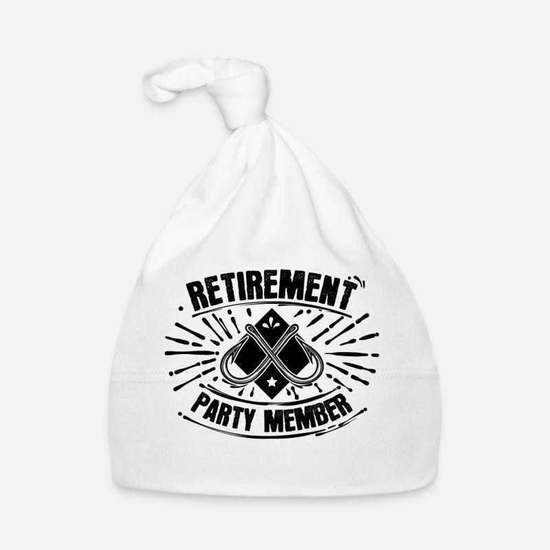 Retraite, Adieu, Retraité, Déclaration, Liberté Bonnet bio Bébé