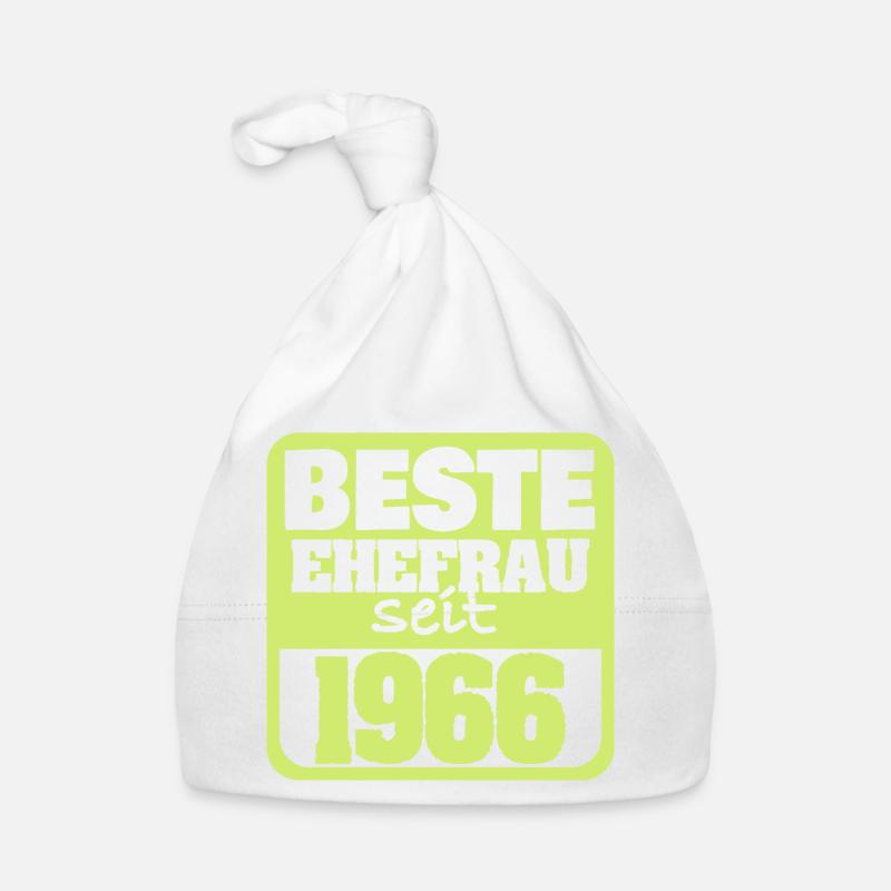 Ehe 1966 Baby Bio-Mütze
