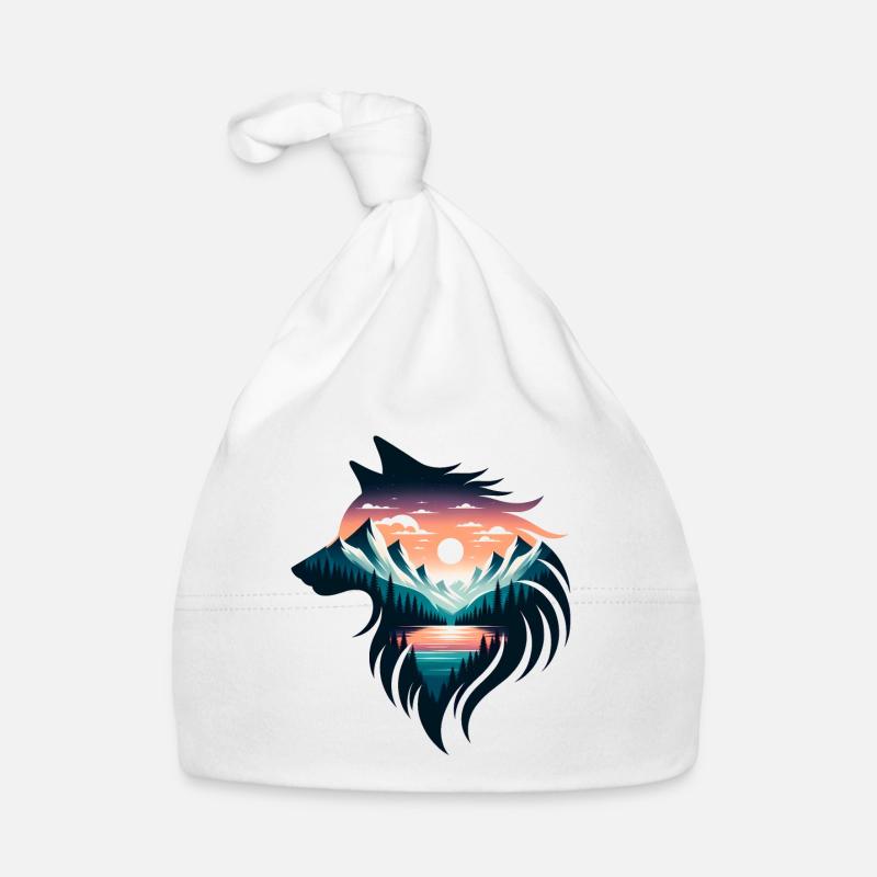 Wolf Form Organic Baby Cap