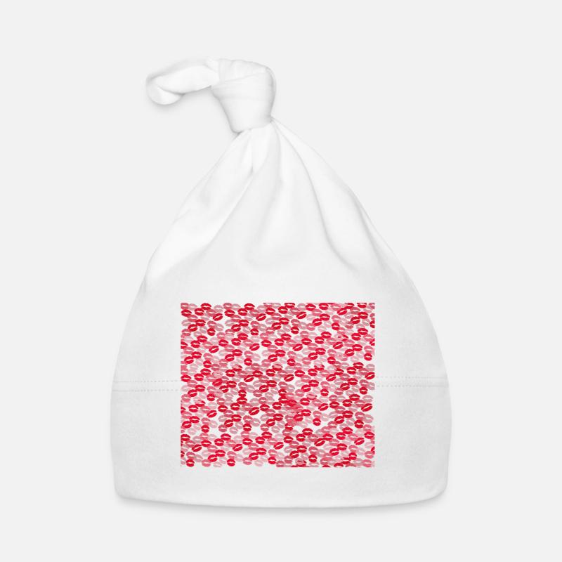Gift idea Bisous - T-shirt Bisous Organic Baby Cap