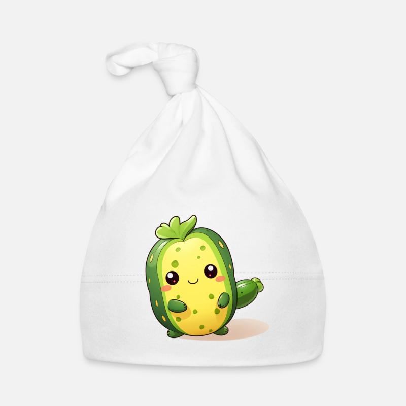 Cactus Kawaii dansant Concombre Mâle Bonnet bio Bébé