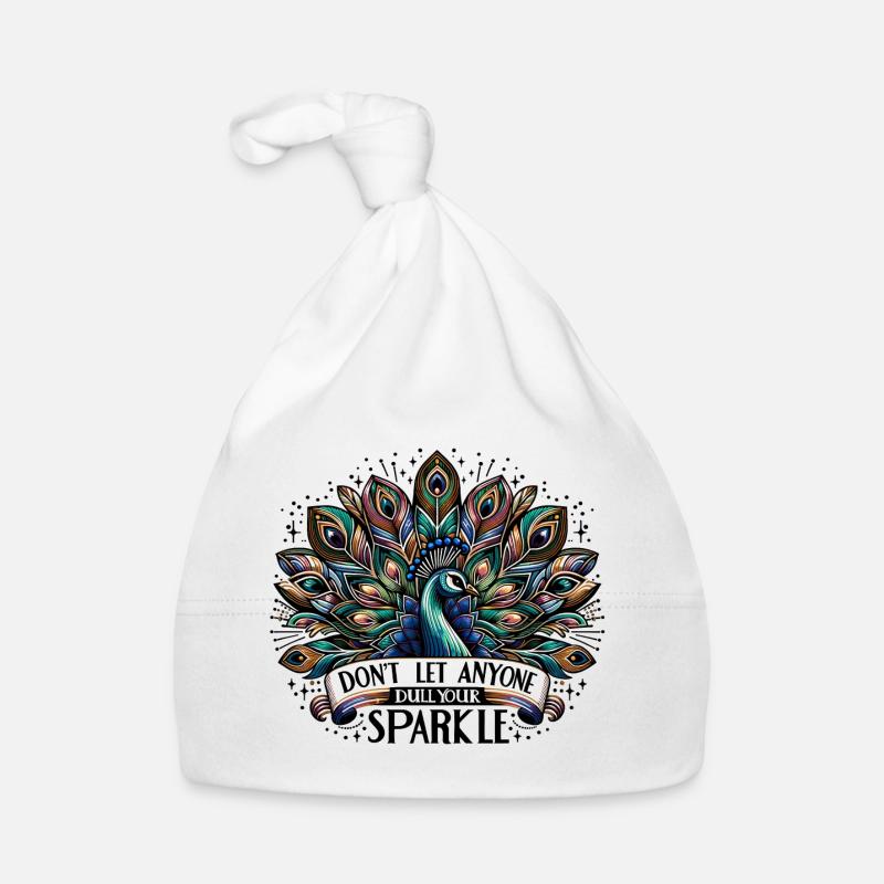 pfau - dont let aynone dull your sparkle Baby Bio-Mütze