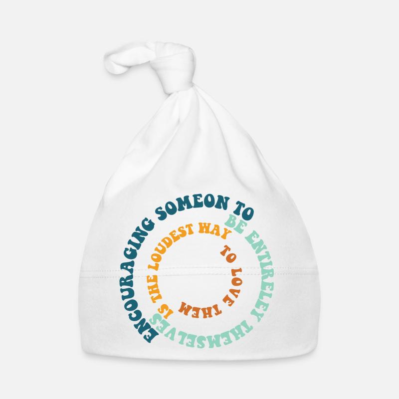 Life Wisdom for Growth Mindset Inspirational Self Baby Bio-Mütze