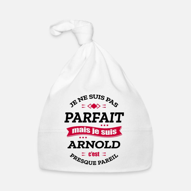 ARNOLD PARFAIT - PRENOM ARNOLD Bonnet bio Bébé