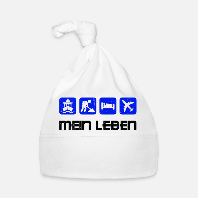 Job Statement Arbeiter Angestellter Arbeit Baby Bio-Mütze