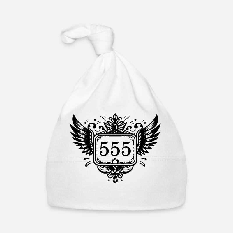 Angel Number 555 Wings Organic Baby Cap