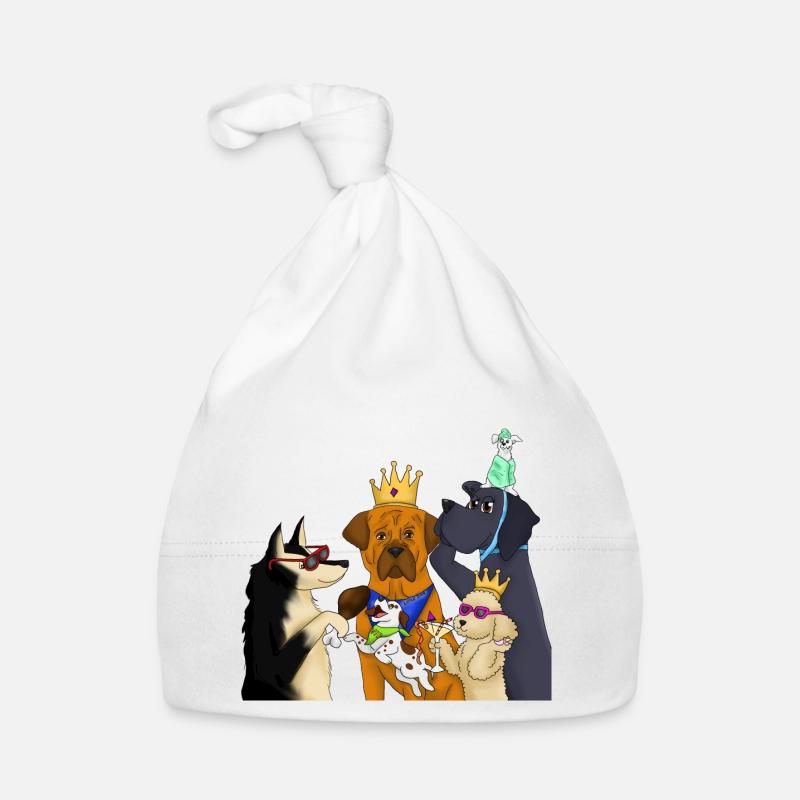 CHIENS VIP Bonnet bio Bébé