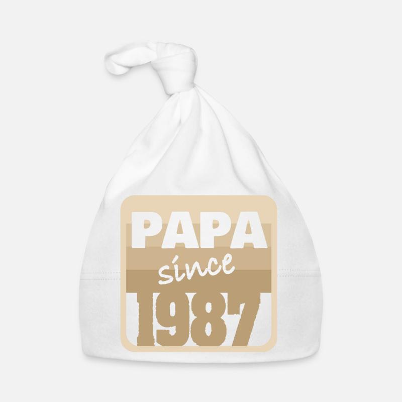 Vatertag 1987 Baby Bio-Mütze