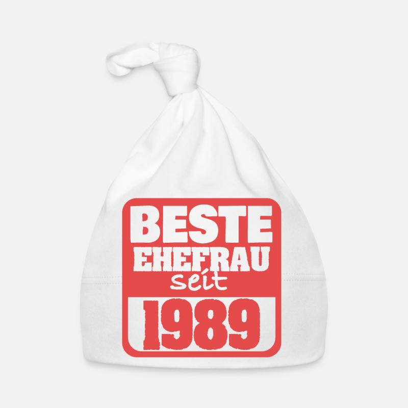 1989 Baby Bio-Mütze