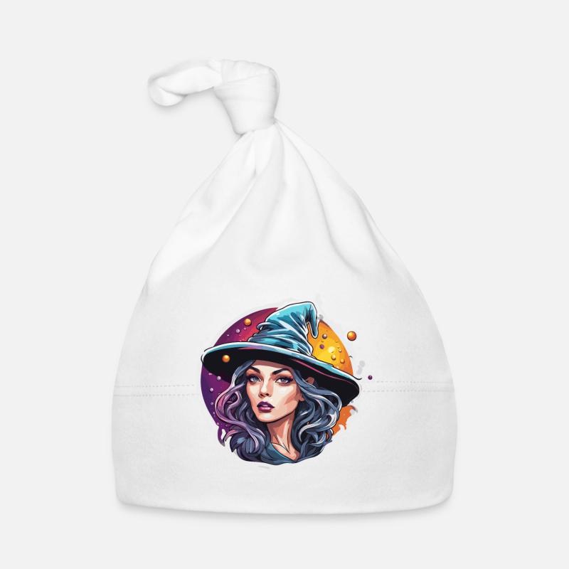 Sorcière / Magie / Rituel de sorcière / Conte de fées / Sort Bonnet bio Bébé