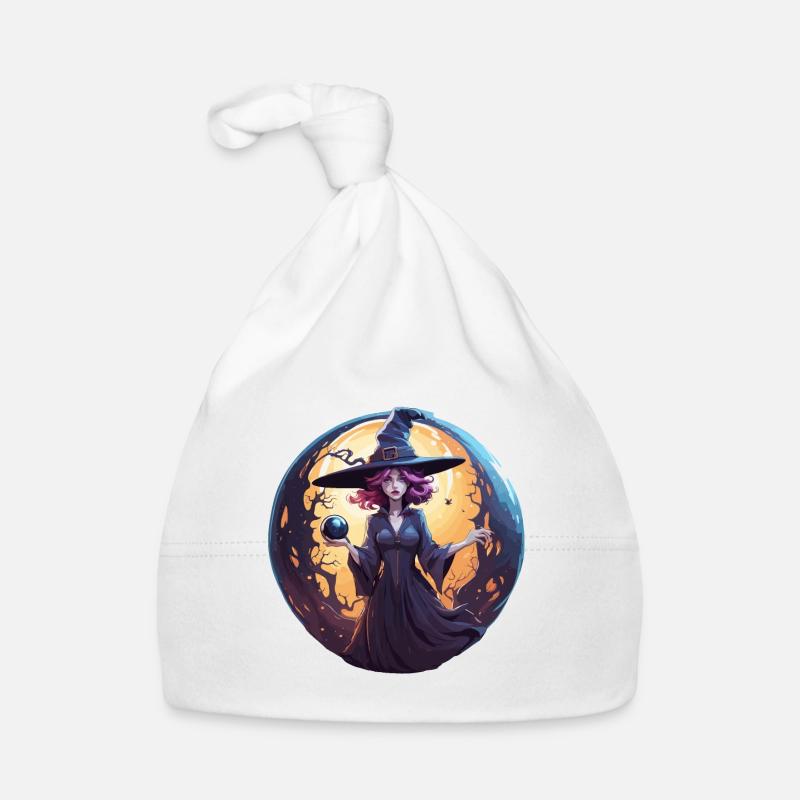 Sorcière / Magie / Rituel de sorcière / Conte de fées / Sort Bonnet bio Bébé
