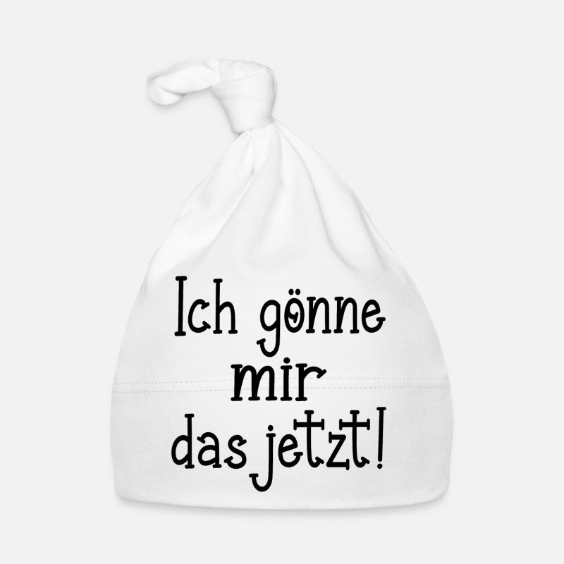 WOHLWOLLEN SPRÜCHE ACHTSAMKEIT Baby Bio-Mütze