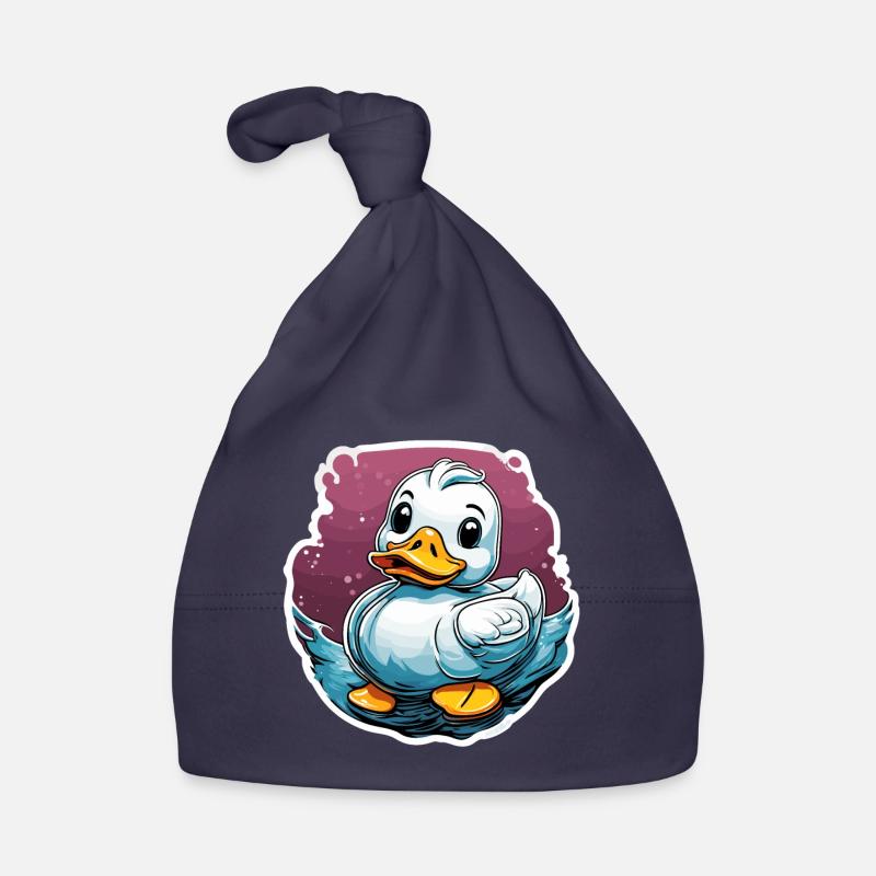 Canard en caoutchouc / canard en caoutchouc / eau / baignoire Bonnet bio Bébé