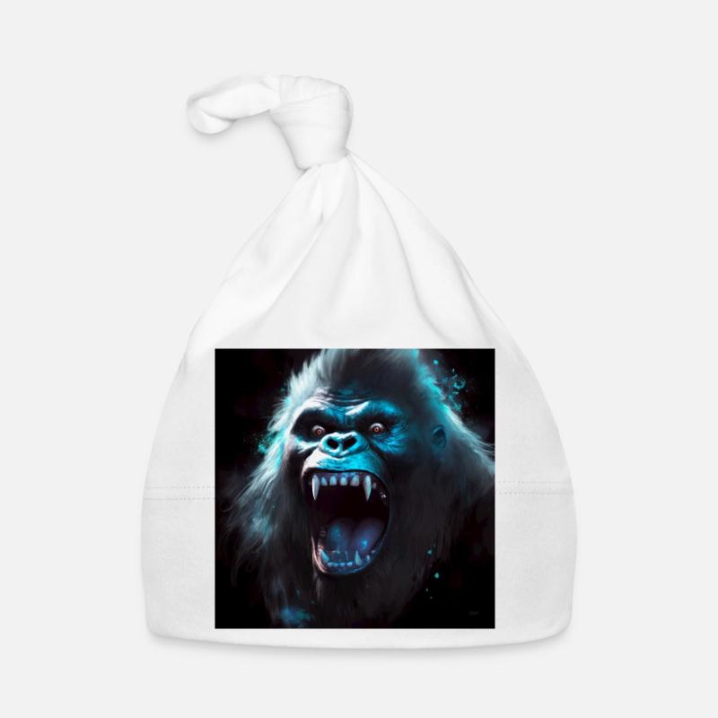 Gorilla 06 Baby Bio-Mütze