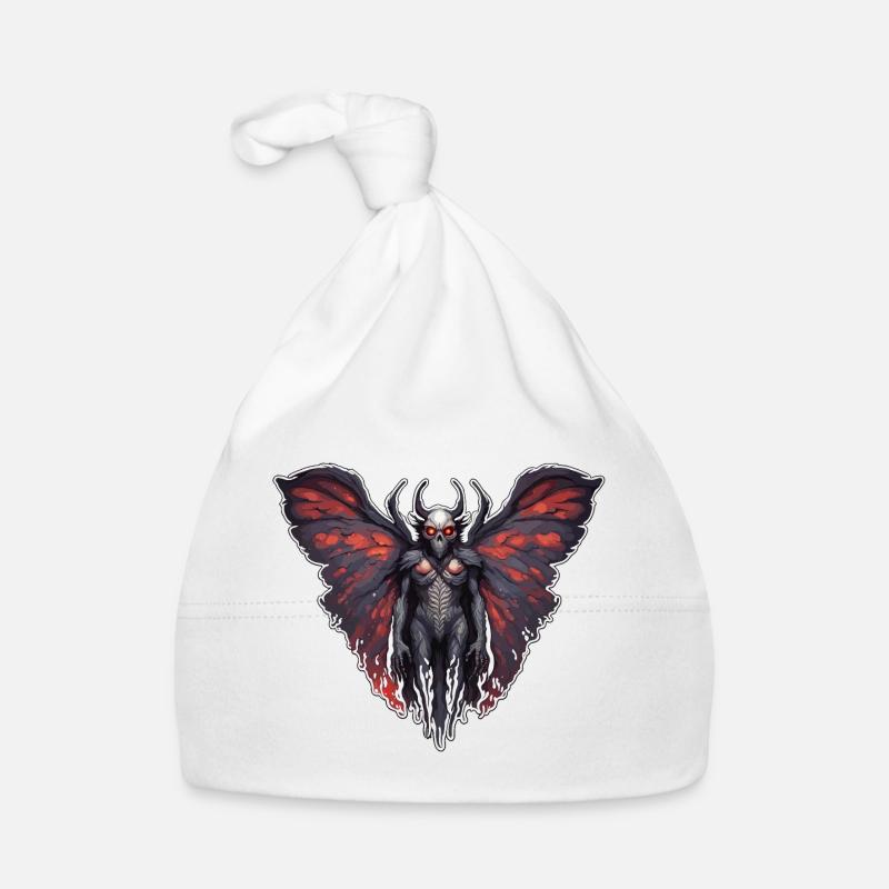 Mothman / Moth / Insect / Mythical Creature / Flutter Organic Baby Cap
