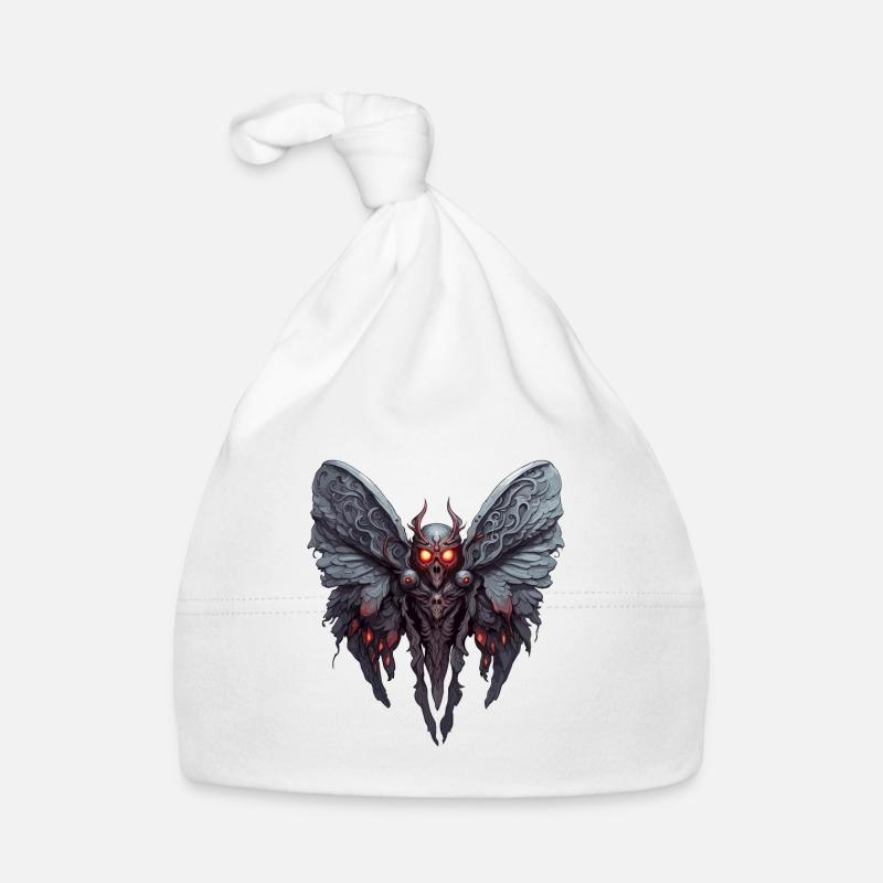 Mothman / Moth / Insect / Mythical Creature / Flutter Organic Baby Cap