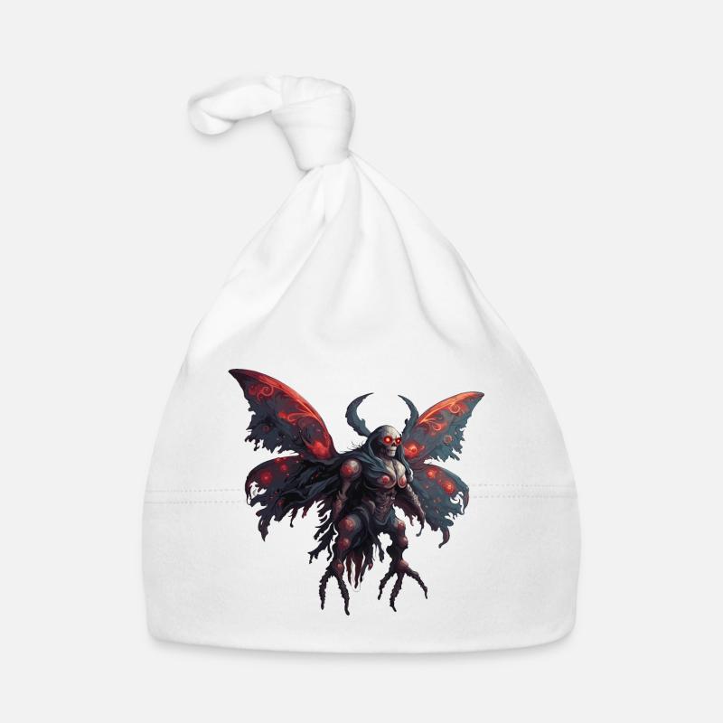 Mothman / Moth / Insect / Mythical Creature / Flutter Organic Baby Cap