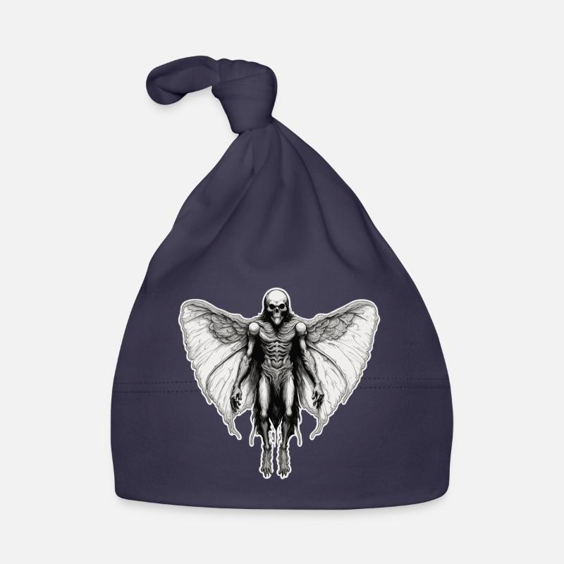 Papillon de nuit / Papillon de nuit / Insecte / Créature mythique / Flutterer Bonnet bio Bébé