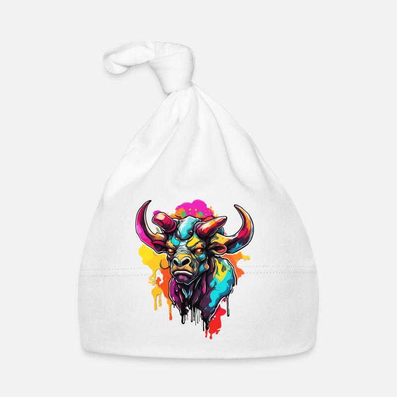 Minotaur / Greek Mythology / Creature Organic Baby Cap