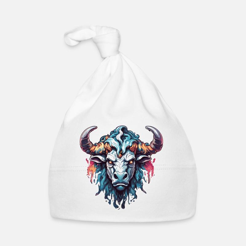 Minotaur / Greek Mythology / Creature Organic Baby Cap