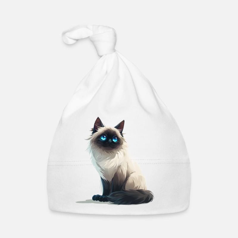 Chat birman Bonnet bio Bébé